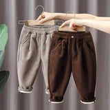 Kids' Thermal Corduroy Pants