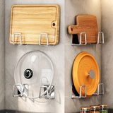 New 4PCS Kitchen Storage Rack Wall