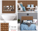 5/10pcs Self-Adhesive Tile Wall Sticker Home Decor