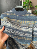 High-Quality Exquisite Jacquard Sweater Men