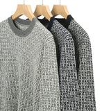 Luxury Quality Men's O-Neck Knitted Sweater