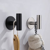 1/2PCS Adhesive Wall Hook Stainless Steel