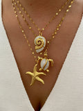 Elegant Fashion White Enamel  Pendant