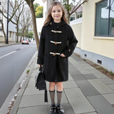 Girls Winter  Coat Double-faced for Kids 8 10 12 14 Years F