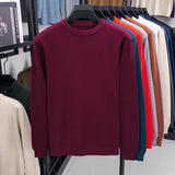 High-Quality Men's Long-Sleeved Knit Sweater