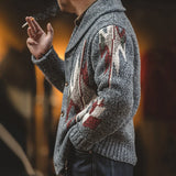 Knitted  Cardigan Men