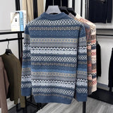 High-Quality Exquisite Jacquard Sweater Men