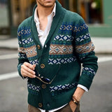 Men's Luxury Fashion Warm Knitted Cardigan
