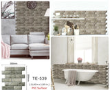 5/10pcs Self-Adhesive Tile Wall Sticker Home Decor