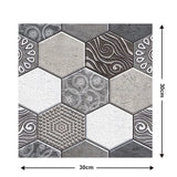 5/10pcs Self-Adhesive Tile Wall Sticker Home Decor