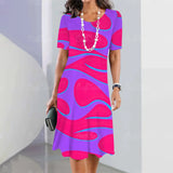 Elegant Casual Short Sleeve Dresses