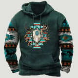 Aztec Ethnic Hoodies Loose  Hoodie