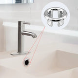 8/1Pcs Sink Hole Round Overflow Cover Ring Bathroom Kitchen Accessories