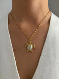 Elegant Fashion White Enamel  Pendant