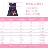 Butterfly Printed Children's Dresses