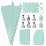 Piping Pastry Bag With Nozzles Set For Confectionery Tips Baking And Bakery