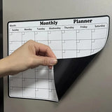 1pc Magnetic Refrigerator Dry Erase Monthly Planner