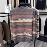 High-Quality Exquisite Jacquard Sweater Men
