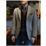 Men's Vintage Blazer Long Sleeve