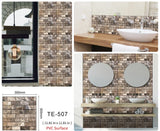5/10pcs Self-Adhesive Tile Wall Sticker Home Decor