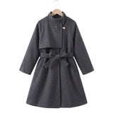 Girls Winter  Coat Double-faced for Kids 8 10 12 14 Years F