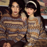 Jacquard Knitted Sweater
