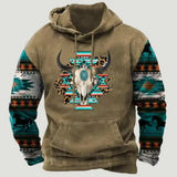 Aztec Ethnic Hoodies Loose  Hoodie