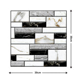 5/10pcs Self-Adhesive Tile Wall Sticker Home Decor