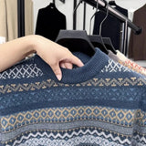 High-Quality Exquisite Jacquard Sweater Men