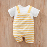 100% Cotton Short Sleeve  Summer yellow