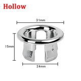 8/1Pcs Sink Hole Round Overflow Cover Ring Bathroom Kitchen Accessories