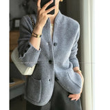 European   Wool Cardigan Women