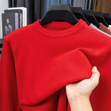 High-Quality Men's Long-Sleeved Knit Sweater