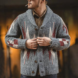 Knitted  Cardigan Men