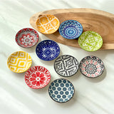 6/10 Pieces of Ceramic Bohemian Plates,