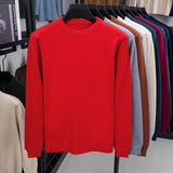 High-Quality Men's Long-Sleeved Knit Sweater