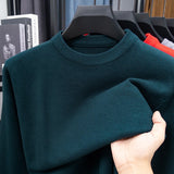 High-Quality Men's Long-Sleeved Knit Sweater
