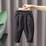 Kids' Thermal Corduroy Pants