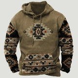 Aztec Ethnic Hoodies Loose  Hoodie