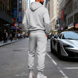 Men's Sports Fashion Hooded Sweater Set