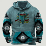 Aztec Ethnic Hoodies Loose  Hoodie