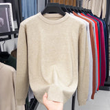 High-Quality Men's Long-Sleeved Knit Sweater