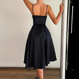 Sexy Pleated Dress Female