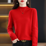 100% merino wool sweater women