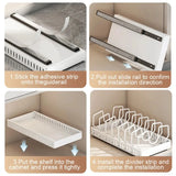 Pull‑out Sliding Kitchen Storage Rack Multifunctional