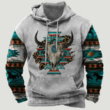 Aztec Ethnic Hoodies Loose  Hoodie