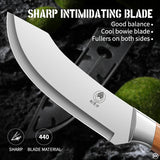 Stainless steel ultra sharp bending fracture knife, suitable for precise cutting, trimming, and peeling by professional butchers
