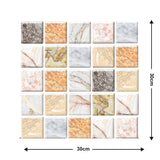 5/10pcs Self-Adhesive Tile Wall Sticker Home Decor
