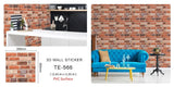 5/10pcs Self-Adhesive Tile Wall Sticker Home Decor