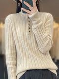 High Quality Women's Sweater 100% Merino Wool Knitwear